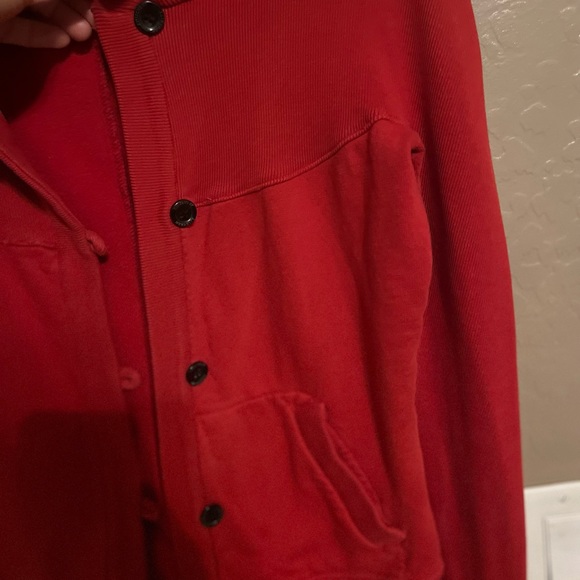 Citizens for humanity red button up sweater - Picture 5 of 5